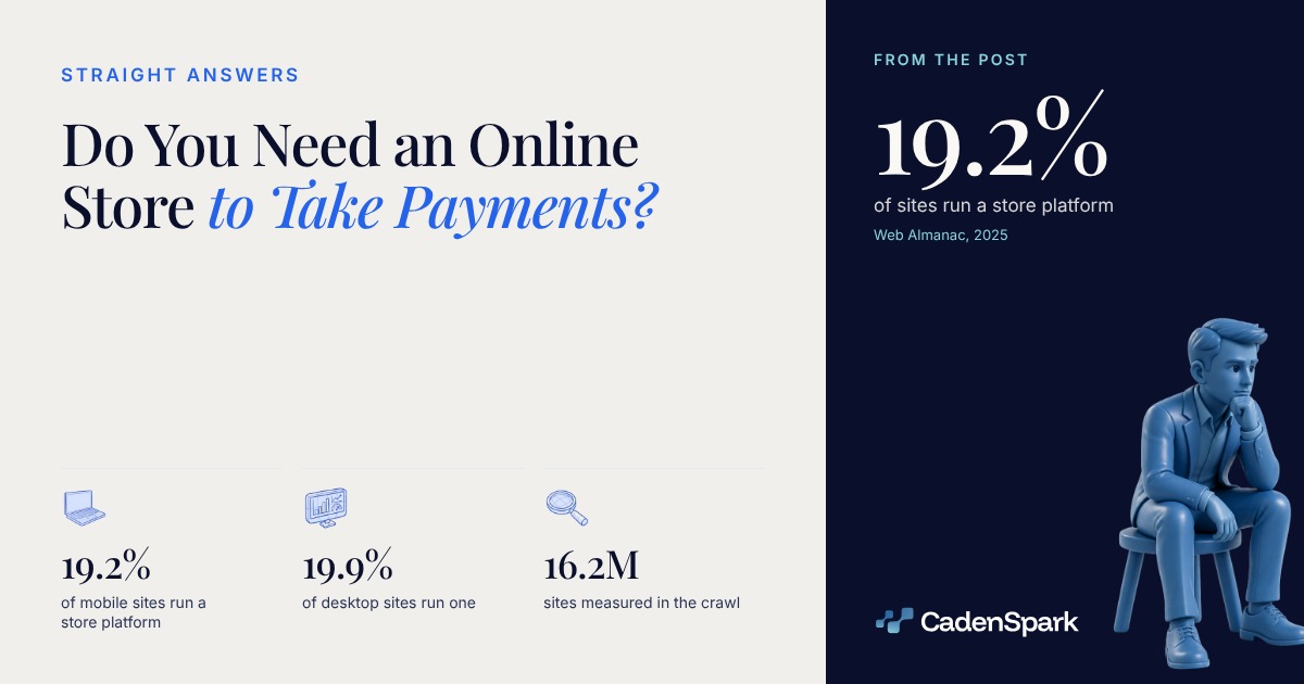 Do You Need an Online Store to Take Payments?