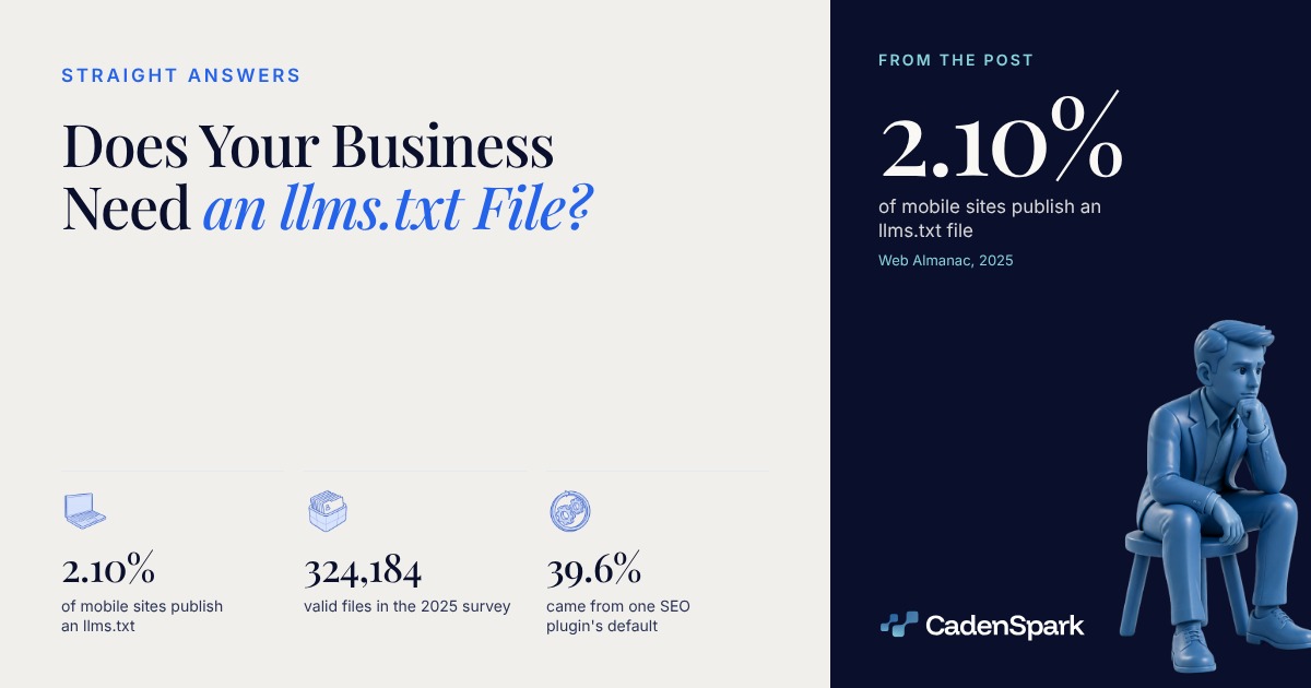 Does Your Business Need an llms.txt File?